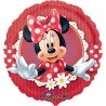 Ronde Minnie Mouse Rode Folie Ballon bestellen 