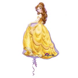 Prinses Belle Folieballon (60 x 99 cm)