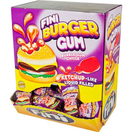 Hamburger kauwgom 200 stuks