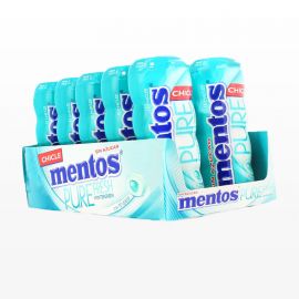 Wintergreen Mentos kauwgom 10 pakjes