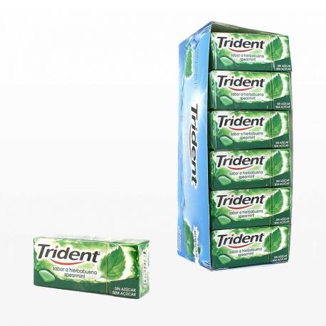 Trident Herba Buena Verse Kauwgom 24 pakjes