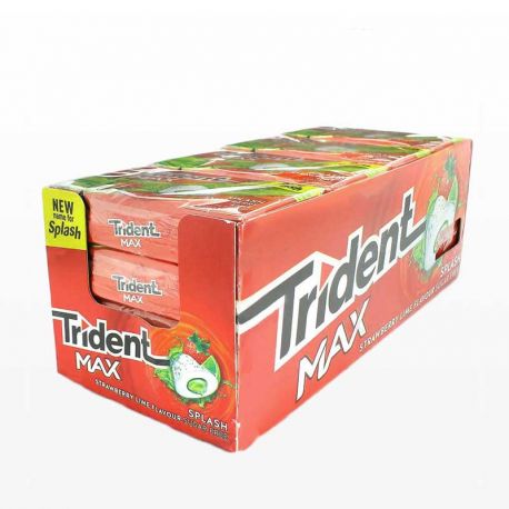 Trident Max Aardbei Kauwgom 16 pakjes