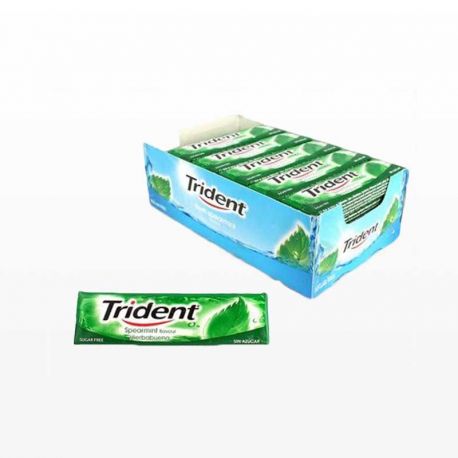 Trident Chlorophyll Stick Kauwgom 24 pakje