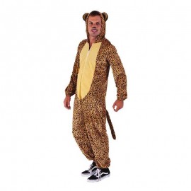 Kigurumi luipaard kostuums voor volwassenen