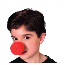 Adult Red Foam Clown Nose Foam Clown Nose