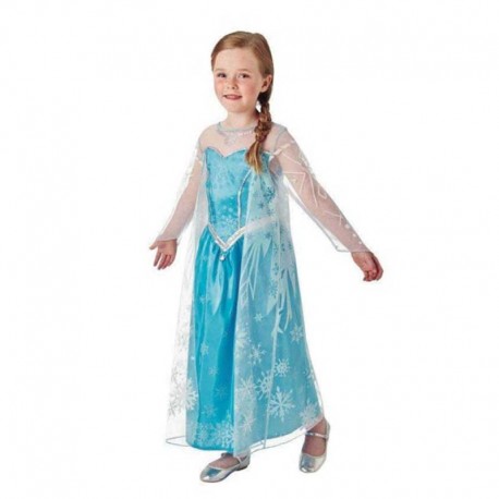 Frozen Kostuum met Lange Jas van Elsa voor Kinderen