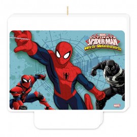 Spiderman Web Warrior Kaars