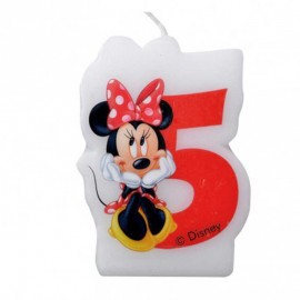 Minnie Mouse Kaars 5 jaar kopen 