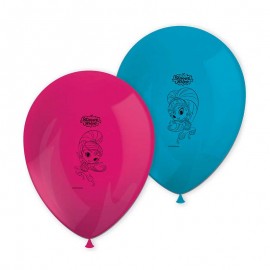 Latex Shimmer en Shine Ballonnen - 8 stuks