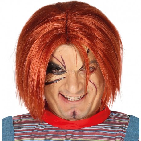 Peluca de Muñeco Asesino Chucky