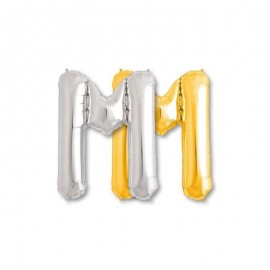 Folie Ballon Letter M 81 cm