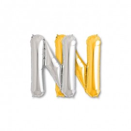 Folie Ballon Letter N 81 cm