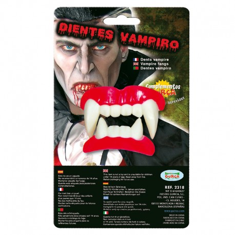 Dientes Vampiro Colmillos Grandes