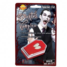 Vampiertanden met stickers