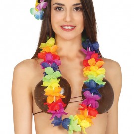 Tropische Hawaiiaanse Bloemen Ketting