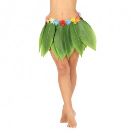 Hawaiiaanse Rok met Bladeren 38cm