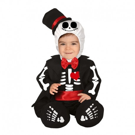 Meneer Skelet kostuum voor kinderen