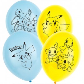 Pokemon Latex Ballonnen - 6 stuks (28 cm)