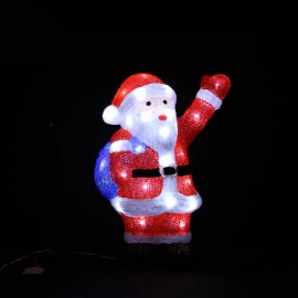 Kerstman 40 Led 27 X 17 X 38 Cms