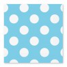 16 Servetten Met Wiite Polka Dots 33 cm