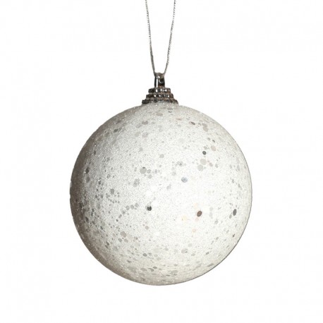 Blister 6 Witte Ballen 8 cm