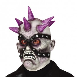 Latex Punky Zombie Masker Latex
