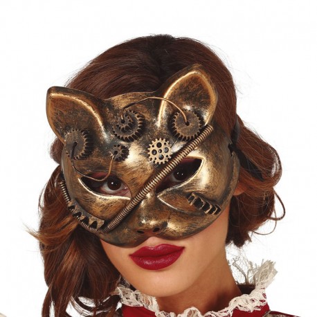 Steampunk Kattenmasker