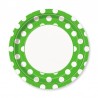 8 Borden met Polkadots 23 cm