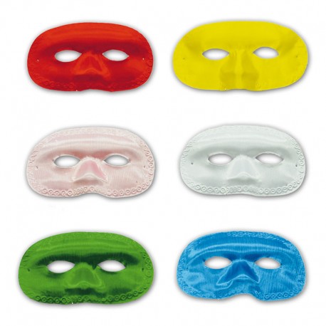 Veelkleurig Zijden Masker