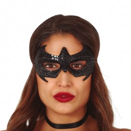 Zwart Superhelden Masker