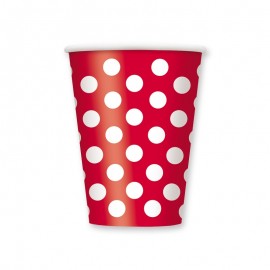 Glazen met polka dots 355 ml