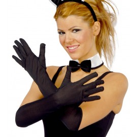 Zwarte handschoenen 42 Cms