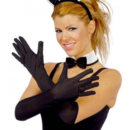 Zwarte handschoenen 42 Cms