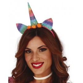 Bestel online Unicorn regenboog diadeem