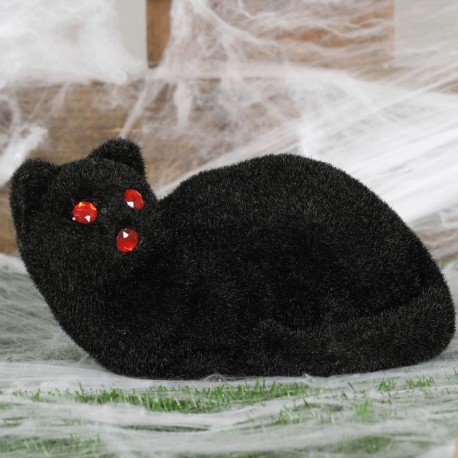 Zwarte kat 23cm