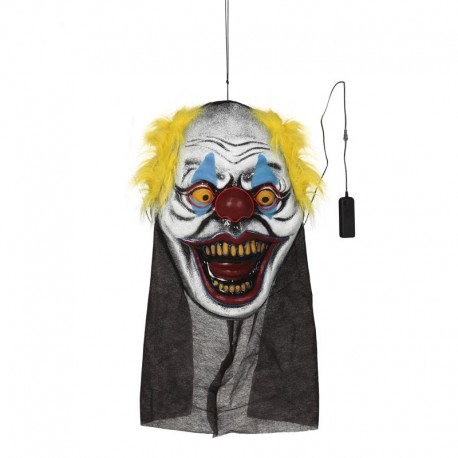 Hanger Clown Hoofd Licht 95 X 35 Cms