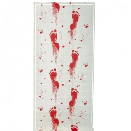Vloerdecoratie met bloed 90 x 450 cm