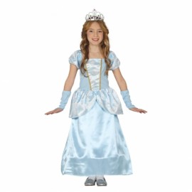 Kostuums voor Kinderen Blauw Prinses Kostuum