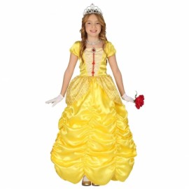 Kostuums voor Kinderen Geel Prinses Kostuum