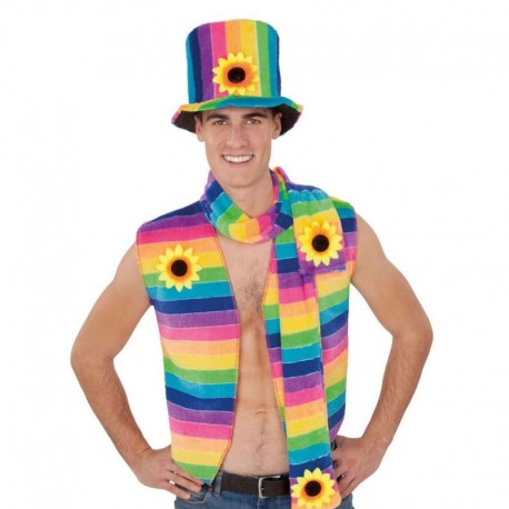 Vest Regenboogstijl