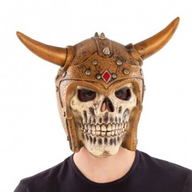 Volledig Viking Latex Schedel Masker