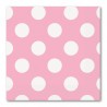 16 Servetten Met Wiite Polka Dots 33 cm