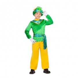 Groen lakei Kostuum