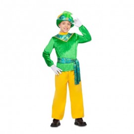 Groen lakei Kostuum