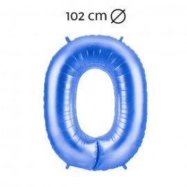 Ballon Nummer 0 Folie 102 cm