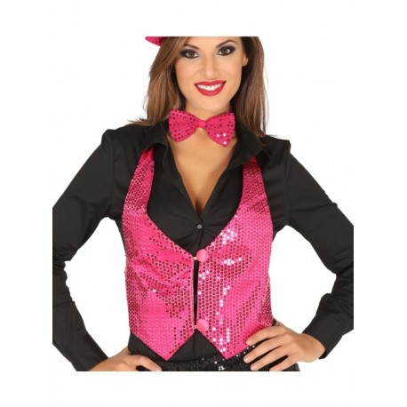 Vrouwen Glitter Pailletten Vest