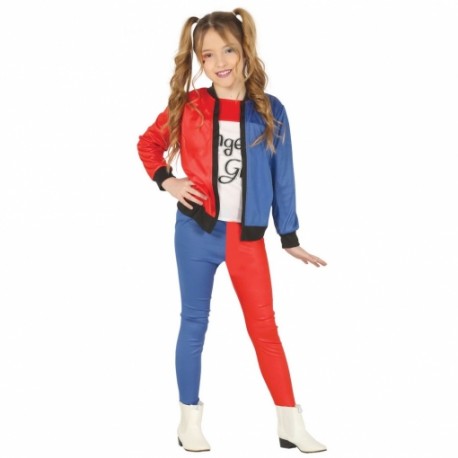 Harley gevaarlijk meisje kostuums voor kinderen