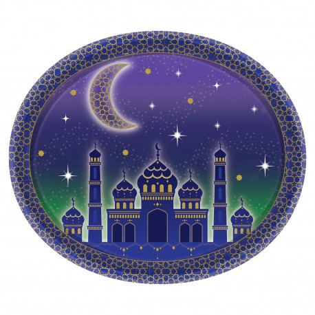 Online Eid Mubarak Ovale Borden Bestellen