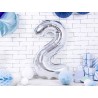 Globo Numero 2 Foil 86 cm