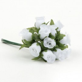12 takjes witte rozen
